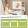 Besiost Makeup Vanity Desk with Mirror Light and Drawers - 4 of 4