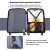 3PCS Suitcase Luggage Sets, Hardshell PP Lightweight Suitcase with TSA Lock, Spinner Wheels (20/24/28 IN) -ModernLuxe - 4 of 4