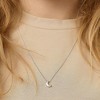Girls' Tiny Moon Sterling Silver Necklace - In Season Jewelry - 3 of 4