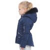 Rokka&Rolla Girls' Winter Coat with Faux Fur Hood Parka Jacket - 4 of 4