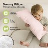 KeaBabies Buddy Toddler Pillow with Pillowcase, 10x18 Buddy Pillow for Toddler, Soft Kids Pillow for Sleeping, Travel, Age 2-5 - 3 of 4