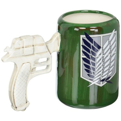 Surreal Entertainment Attack on Titan: 3D Maneuvering Gear Handle Molded Mug