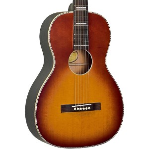 Recording King RPS-7-FES-TS Dirty 30s 7 Single 0 Electric-Acoustic Guitar Tobacco Sunburst - 1 of 4