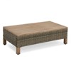 Chic Crate - Duponta 6-Piece All-Weather Resin Wicker Sectional Set with Beige Cushions & Table - 4 of 4