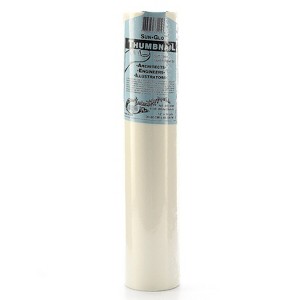 Borden & Riley Borden And Riley Sun-Glo Thumbnail Sketch Paper Rolls White 8 Lb. 20683 - 1 of 1