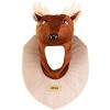 HalloweenCostumes.com One Size   Adult Realistic Animal Headmount Halloween Costume Accessory, White/Natural/Brown - 3 of 4