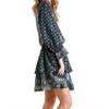 Women's Paisley Print Layered Dress - umgee - 2 of 4