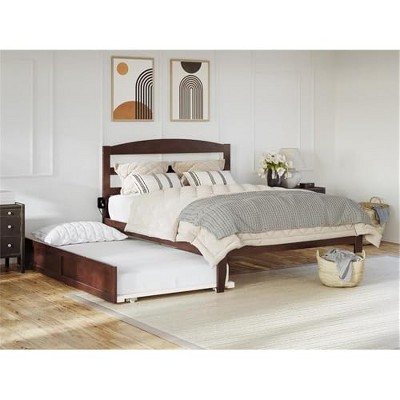 AFI Furnishings Warren Platform Bed F with T Trundle AW