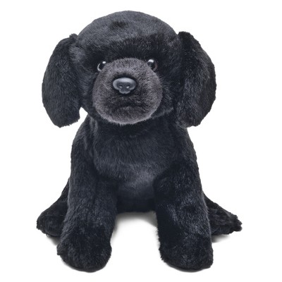Bearington Chase The Labrador Black Dog Plush, 13 Inch Black Lab Stuffed Animal