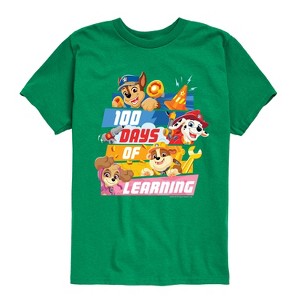 Boys' - Paw Patrol - 100 Days Of Learning Short Sleeve Graphic T-Shirt - 1 of 4