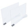 The Lakeside Collection Set of 2 Acrylic Shelf Dividers 1 Pieces - 2 of 4