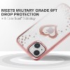 Vena vLove Glitter Heart Case for Apple iPhone 14 / iPhone 13 - 4 of 4