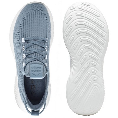 Мужские кроссовки Alpine Swiss Ryan Mens Lightweight Knit Fashion Sneakers Athletic Tennis Shoes BLU 13 M US — фото 4