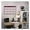Reversible Horizontal Erasable Wall Planner, 48 x 32, Assorted Sheet Colors, 12-Month (Jan to Dec): 2025 - 4 of 4
