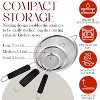 Bellemain Fine Mesh Strainer Set of 3 Stainless Steel Sieve & Colander for Baking, Tea & Pasta - 4 of 4