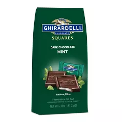 Ghirardelli Dark Chocolate Mint Squares - 6.38oz