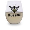 Toynk Bumble Bee "Buzzed" Oversized Stemless Wine Glass | Holds 20 Ounces - 2 of 4