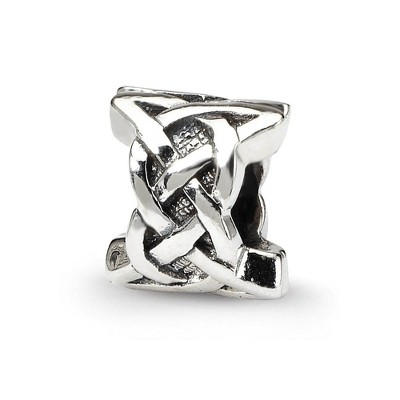 Black Bow Jewelry Sterling Silver Celtic Knot Bead Charm