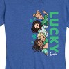 Women's - Barbie - St. Patrick's Day Lucky Short Sleeve Graphic T-Shirt - 2 of 4