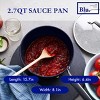 Blu. Cookware Kitchen Start Set, Large and Small Frying Pan, Saucepan, Non-Toxic, Durable Non-Stick Ceramic, PFA/PFOA-Free, Suitable for All Cooktops - 4 of 4