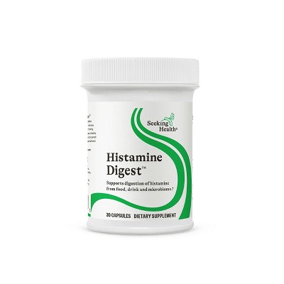 Seeking Health Histamine Digest - Formerly Histamine Block, DAO Enzyme Supplement for Histamine Food Intolerance, Vegetarian*