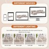 YOOCOZZ Skirted Chenille Sectional Sofa with 2 Movable Ottomans, Flip-Top Storage Console, Hidden Cup Holders, Charging Armrest - 4 of 4