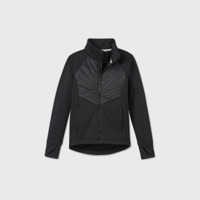 target black puffer jacket