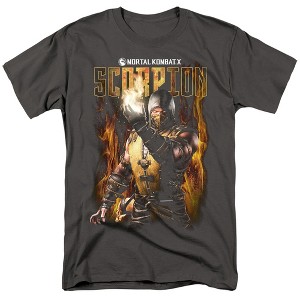 Mortal Kombat Scorpion Adult T-Shirt - 1 of 4