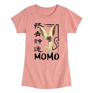 Girls' - Avatar: The Last Airbender - Momo Cute Fitted Short Sleeve Graphic T-Shirt - 1 of 4