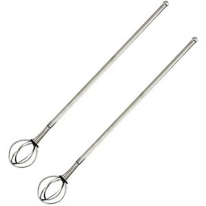 Norpro 8" Stainless Steel Cocktail Whisk - Bar Drink Stirring Mixing Stirrer - 1 of 1
