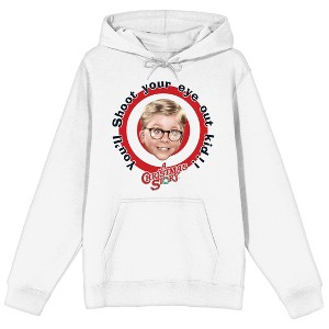 A Christmas Story You'll shoot Your Eye Out Kid Men's White Sweatshirt- - 1 of 1