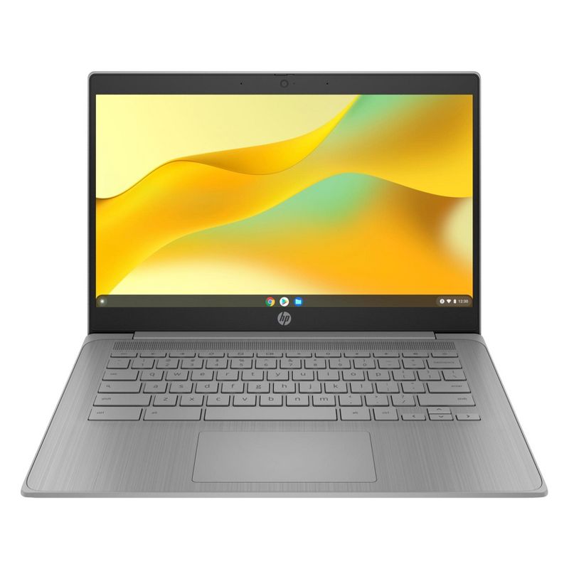 HP Inc. Chromebook Laptop Computer 14" HD Intel Celeron 4 GB memory; 64 GB eMMC, 1 of 9