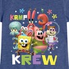 Girls' - SpongeBob SquarePants - Kamp Koral Kamp Krew Fitted Short Sleeve Graphic T-Shirt - 2 of 4