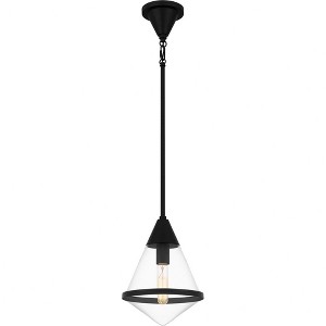 Quoizel Lighting 1 - Light Pendant in  Matte Black - 1 of 4