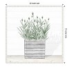 Amanti Art Lavender Blossom In Modern Pot III by Janice Gaynor Canvas Wall Art Print Framed 22 x 22-in. - 4 of 4
