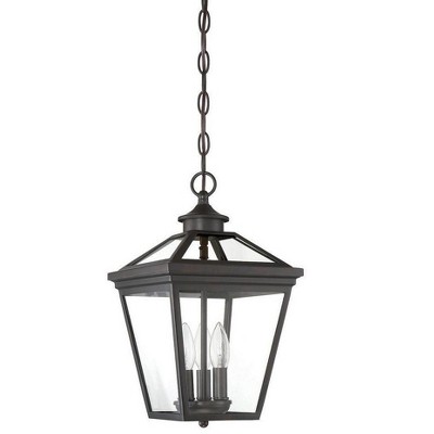Ellijay English Bronze 3-Light Outdoor Hanging Lantern