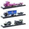 Auto Haulers Set of 3 Trucks Release 86 Limited Edition to 9600 pieces Worldwide 1/64 Diecast Model Cars by M2 Machines - 2 of 4