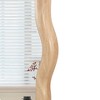 Vynxaria 42" Solid Wood Wavy Natural Vanity Mirror - Modern Wall Decor for Bathroom, Bedroom, Living Room, Dining Room & Entryway - 3 of 4