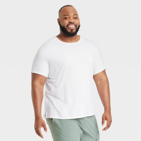 Men's Big Short Sleeve Performance T-shirt - All In Motion™ White