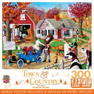MasterPieces 300 Piece EZ Grip Jigsaw Puzzle - Fall Finds - 18"x24" - 1 of 4