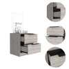 NicBex Nightstand with 2 Drawers,Bedside Tables with Metal Handle for Bedroom,Living Room - 4 of 4