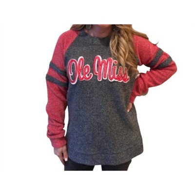 Women's Ole Miss Dawn Fleece Top - Pressbox