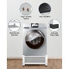 Laundry Pedestal, Washer and Dryer Pedestal 28 Inch Width 14 Inch Height - Heavy Duty Steel, 800lbs Capacity Universal Raiser - 3 of 4