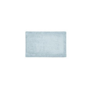 Gracie Mills Forrest 3000 GSM Solid Heavyweight Reversible Cotton Tufted Bath Rug - 1 of 4