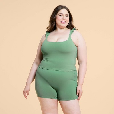 Blogilates Women's Ruffle Tank Top