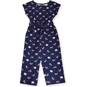 Hello Kitty Toddler/Little Girl's One Piece Character Print Fashion Jumpsuits - 1 of 2