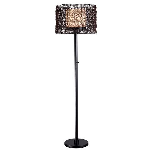 floor outdoor lamp lamps tanglewood bronze kenroy lighting lowes target patio shade glass gambit