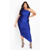 Women's Plus Size Lara Dress - deep blue | CITY CHIC - image 2 of 4