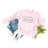 Simply Sage Market Women's Graphic Sweatshirt Raising Wild Things - 3 of 3