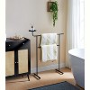 Kings Brand Furniture Suit Valet Stand – Coat Rack with Rods, Storage Trays & Hanger, Freestanding Organizer for Bedrooms & Entryways - 2 of 4